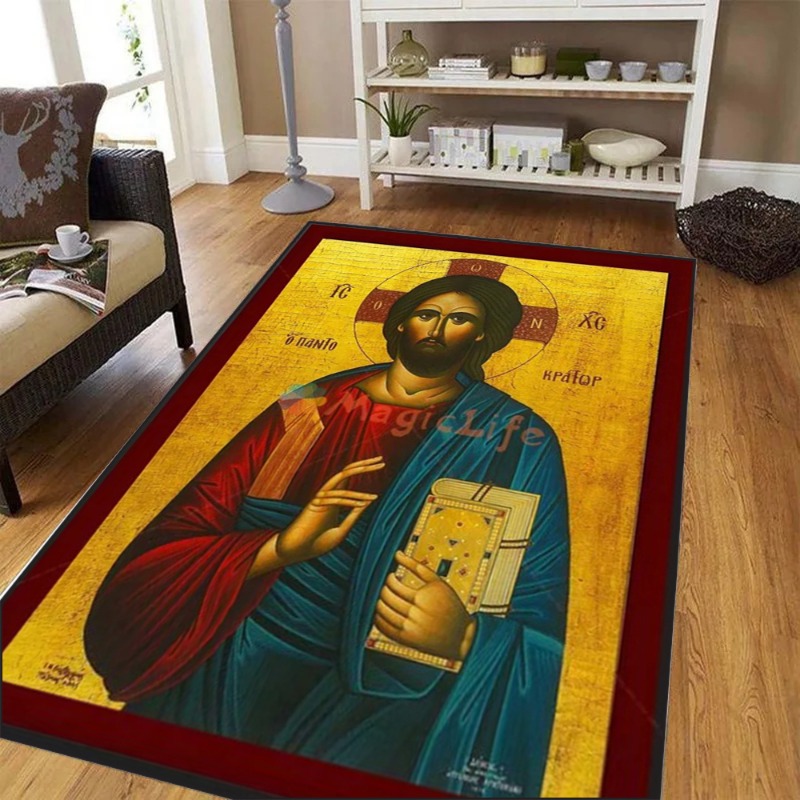 Large Living Room Bedroom Rug  - Commercial Printing Icon review and price