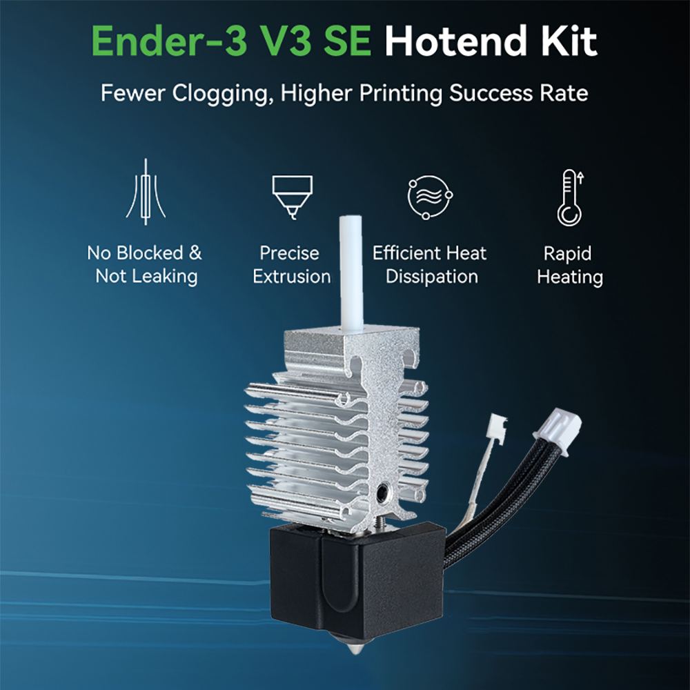 Creality Ender-3 V3 SE Hotend  - Creality Printer Ender 3 V3 review and price
