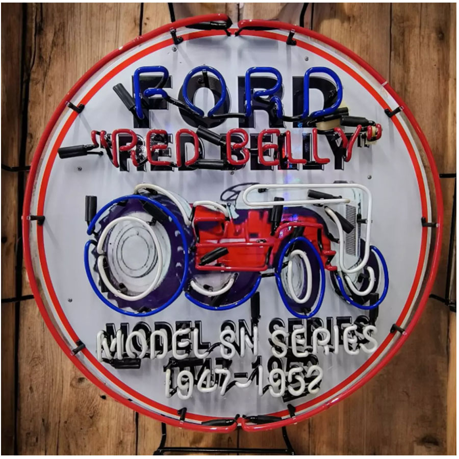 For Red Belly Neon Sign Tracto - Commercial Printing Icon review and price